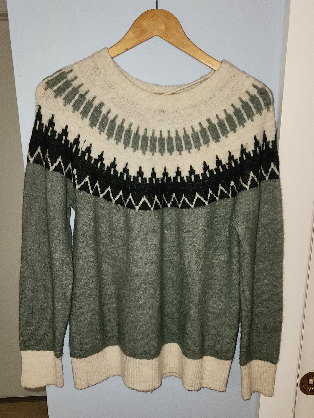 Fair Isle Style Sweater